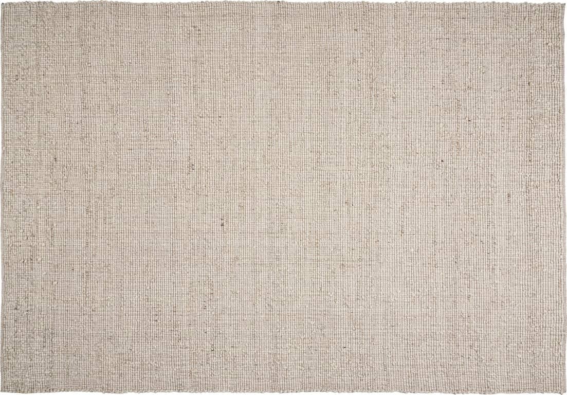 Jasper teppe - 160x230 cm, naturhvit - Produktbilde