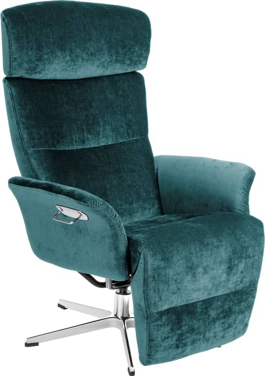 Conform Master recliner - svingfot alu stoff Eros 991070-45 Petrol - Produktbilde